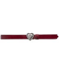 Zadig & Voltaire - Santa Fe Crush Belt - Lyst