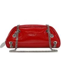 Stella McCartney - Borsa A Spalla Con Placca Logo - Lyst