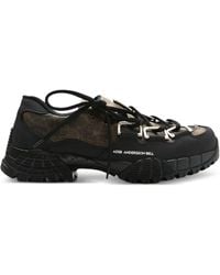 ANDERSSON BELL - Lace-Up Panelled Trainers - Lyst
