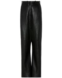 Maison Margiela - Leather Trousers - Lyst
