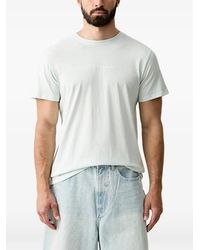 Trussardi - Logo-Print Crew-Neck T-Shirt - Lyst