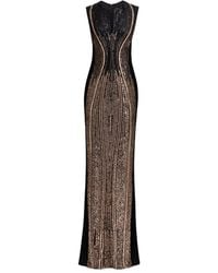 Gemy Maalouf - Embellished Sleeveless Maxi Dress - Lyst