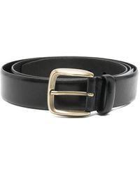 Aspesi - Buckle Leather Belt - Lyst