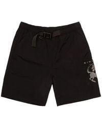 Sinclair - Mesh-Pocket Belted Shorts - Lyst