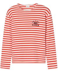 Closed - Striped Long-Sleeves T-Shirt - Lyst