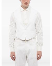 Corneliani - Martingale-Back Single-Breasted Waistcoat - Lyst