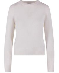 Allude - Ribbed Cashmere Knit Sweater - Lyst