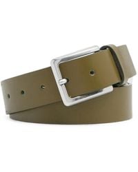 Piquadro - Ceinture En Cuir À Logo Gravé - Lyst