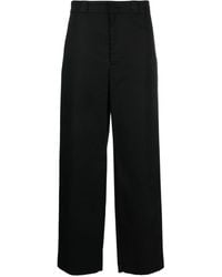 Givenchy - Pantalon en coton à patch logo - Lyst