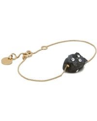 Marni - Bracelet Chaine À Ornements Strassés - Lyst