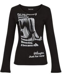 NACHE - Flow Slogan-Print T-Shirt - Lyst