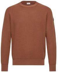 Moncler - Pull À Patch Logo - Lyst