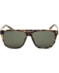 GUESS EYEWEAR - Tortoiseshell-Effect Pilot-Frame Sunglasses - Lyst