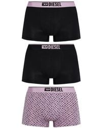 DIESEL - 3-Pack Of Boxer Shorts 'Damien-D-Box-3Pack' - Lyst