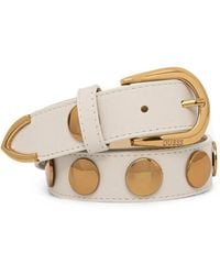 Guess - Gürtel Mit Nieten - Lyst
