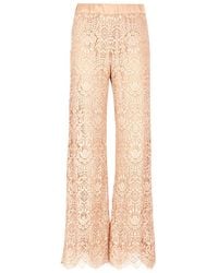 D.exterior - Pantalones de algodón con cinturilla elástica - Lyst
