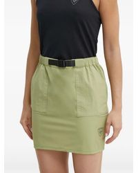 Rossignol - Belted Logo-Patch Skirt - Lyst