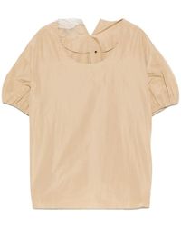 Susanne Bommer - Puff Sleeve Top - Lyst