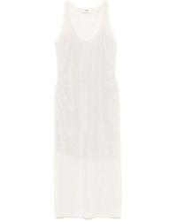 Fendi - Abito Midi Smanicato - Lyst