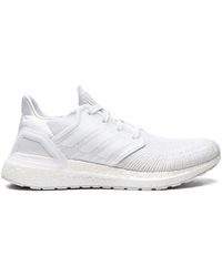 adidas - Ultraboost 20 "triple White" Sneakers - Lyst