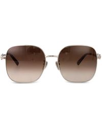 Gucci - Horsebit-Detail Square-Frame Sunglasses - Lyst
