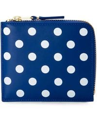 Comme des Garçons - Polka-Dot Zip-Around Wallet - Lyst
