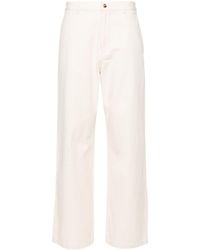 Denimist - Wide-leg Cotton Chino Trousers - Lyst