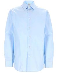 Paul Smith - Chemise En Coton À Manches Longues - Lyst