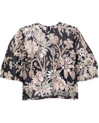Biyan - Blusa A Fiori - Lyst