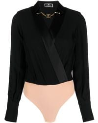Elisabetta Franchi - Bodysuit Shirt - Lyst