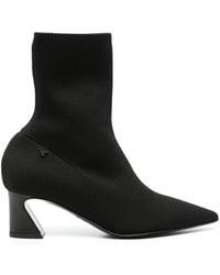 Patrizia Pepe - レザーアンクルブーツ - Lyst