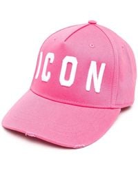 DSquared² - Cappello Da Baseball Con Ricamo - Lyst