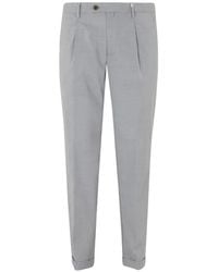 Myths - Pleated Turn-Up Trousers - Lyst