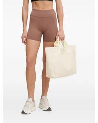 EA7 - Short Taille-Haute À Logo Imprimé - Lyst