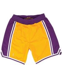 Mitchell & Ness - "Nba Los Angeles Lakers Home 1996-97" Basketball Shorts - Lyst