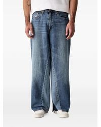 Levi's - Baggy Panelled Wide-Leg Jeans - Lyst
