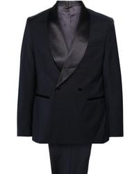 Manuel Ritz - Shawl-lapels Double-breasted Suit - Lyst