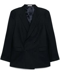 Fursac - Virgin Wool Double-Breasted Blazer - Lyst
