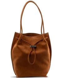 BY FAR - Kayla Suede Tote Bag - Lyst
