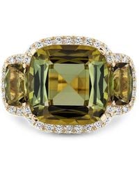 Goshwara - G-One Tourmaline And Diamond Ring - Lyst