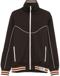 Golden Goose - Ribbed-Panel Zip-Up Jacket - Lyst