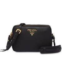 prada leather shoulder bag price