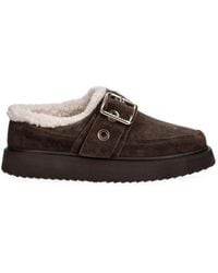 Inuikii - Buckle-Fastening Shearling-Lined Slippers - Lyst