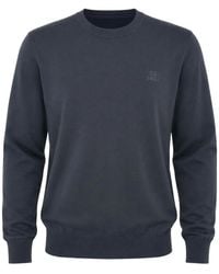 DIESEL - Logo-Print Crew-Neck Sweater - Lyst
