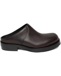 Dries Van Noten - Leather Slip-On Clogs - Lyst