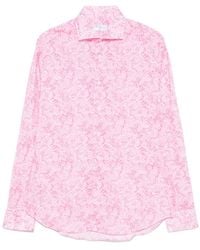 Fedeli - Overhemd Met Bloemenprint - Lyst