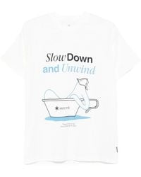 Snow Peak - Graphic-Print Short-Sleeve T-Shirt - Lyst