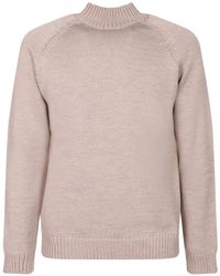 Zanone - Mock-Neck Raglan-Sleeve Sweater - Lyst