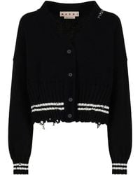 Marni - Vネック カーディガン - Lyst