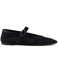 Le Monde Beryl - Crystal-Embellished Ballet Flats - Lyst